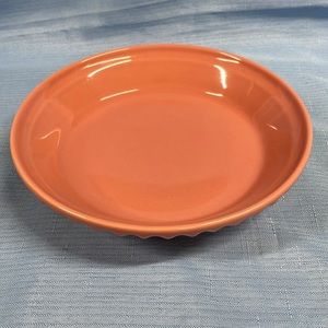 Fiesta 8” pie plate rose
